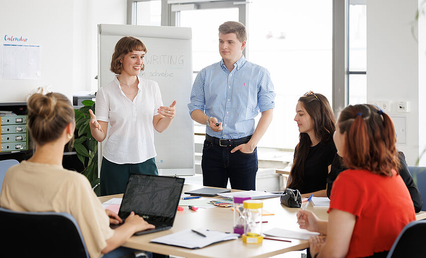 Schreibmentoring-Gruppe